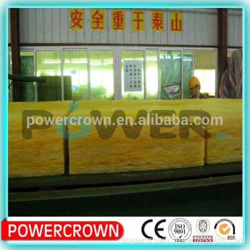 density 10-100kg/m3 yellow thermal insulation glass wool for roof